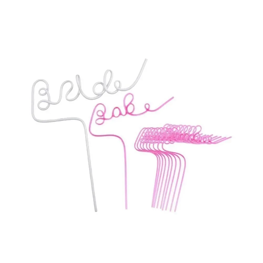 NEW 12 Bachelorette Straws Straws Party Favors Bridal Party